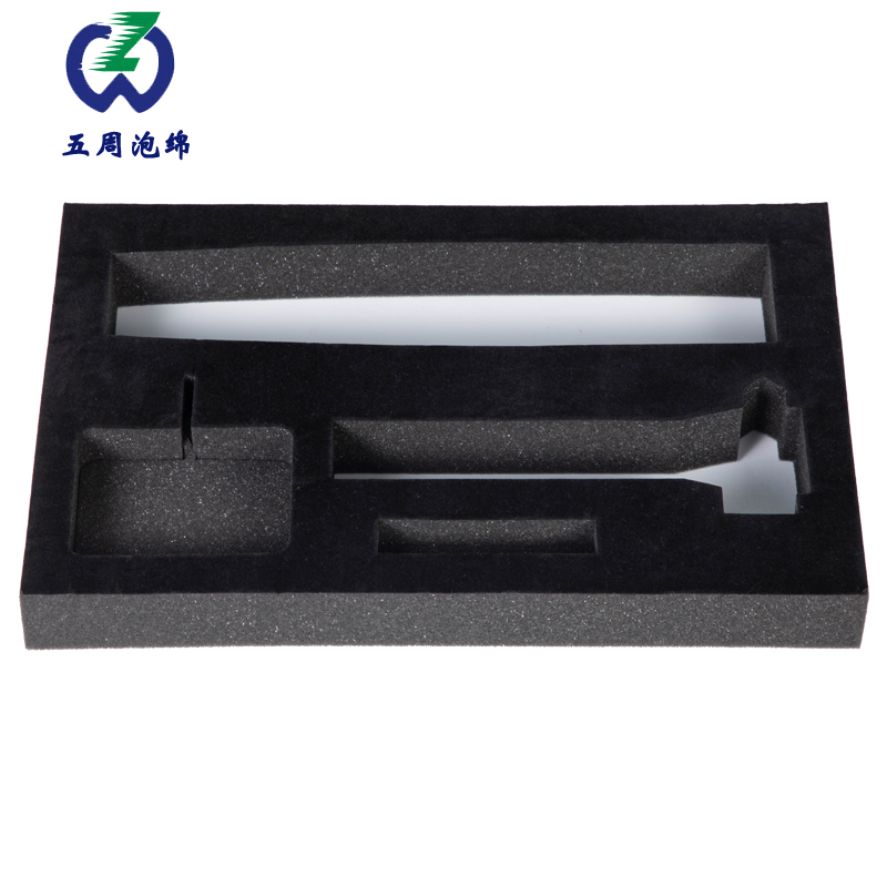 長條形異形工具海綿內襯：長桿設備的 “分段式保護骨架”